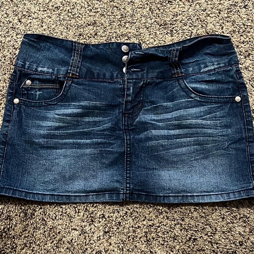 Lei Jean Skirt
